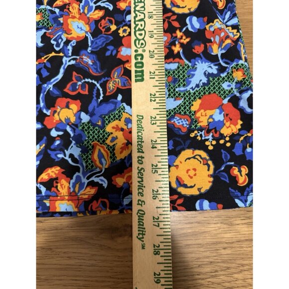 LuLaRoe Gigi T Shirt Sz 2XL Short Sleeve Floral Stretch Teacher Colorful NWT - Picture 4 of 11